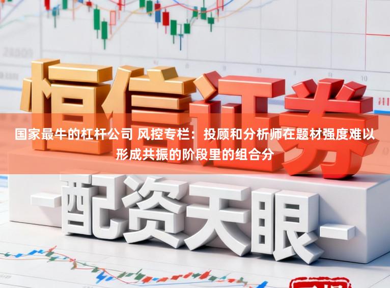 国家最牛的杠杆公司 风控专栏:投顾和分析师在题材强度难以形成共振的阶段里的组合分