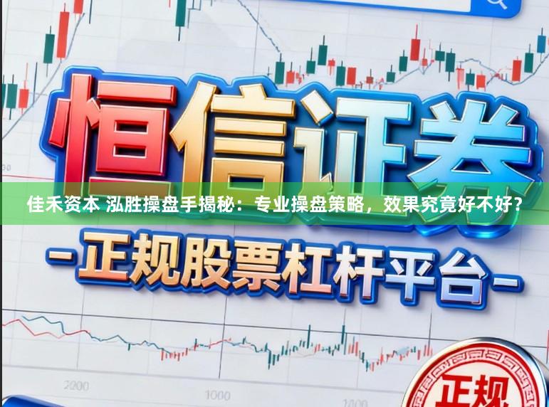 佳禾资本 泓胜操盘手揭秘:专业操盘策略,效果究竟好不好?