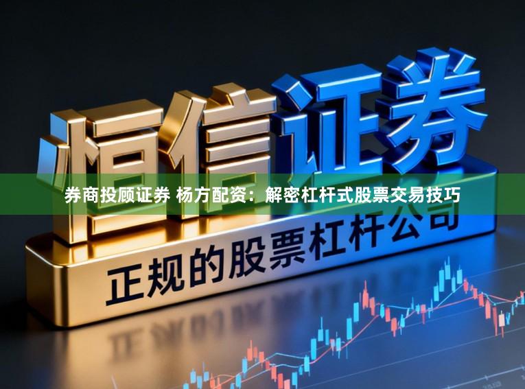 券商投顾证券 杨方配资：解密杠杆式股票交易技巧