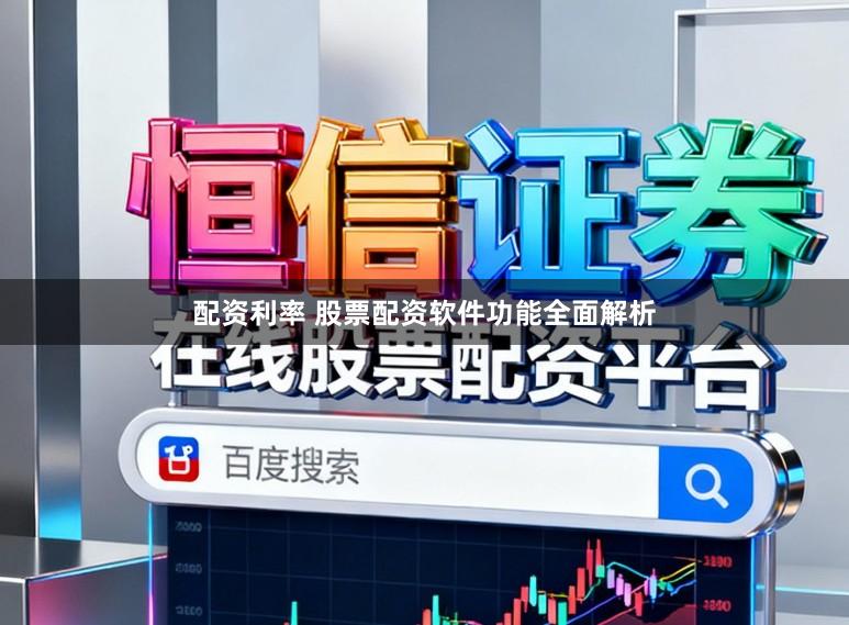 配资利率 股票配资软件功能全面解析